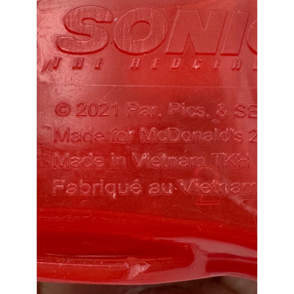 Sonic‎ the Hedgehog Figure Lot Jakks Pacific McDonald's 2021 Tails Knuckles SEGA